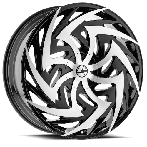 AZA-520 Black Machined