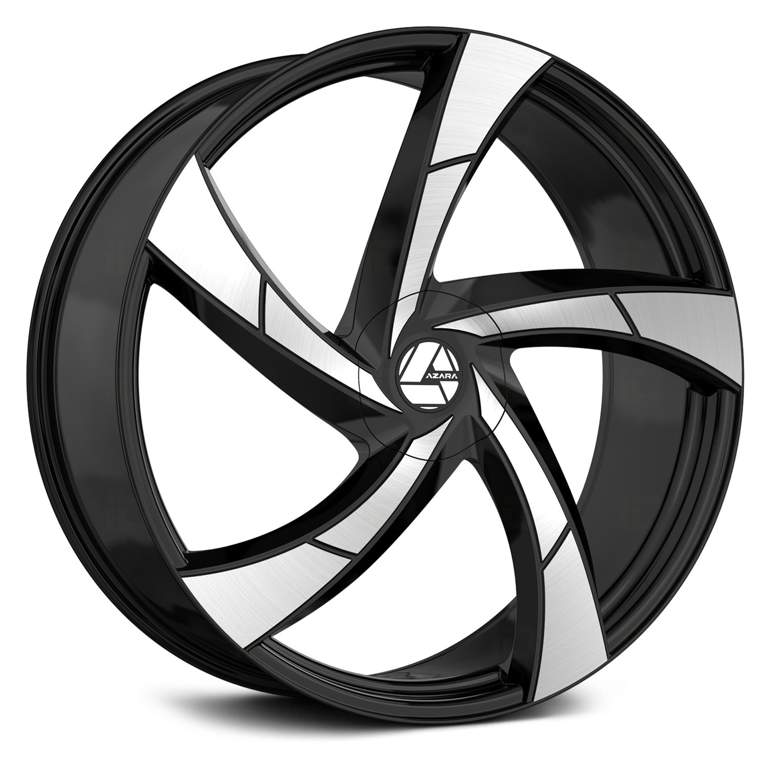 AZA-524 GLOSS BLACK MACHINED