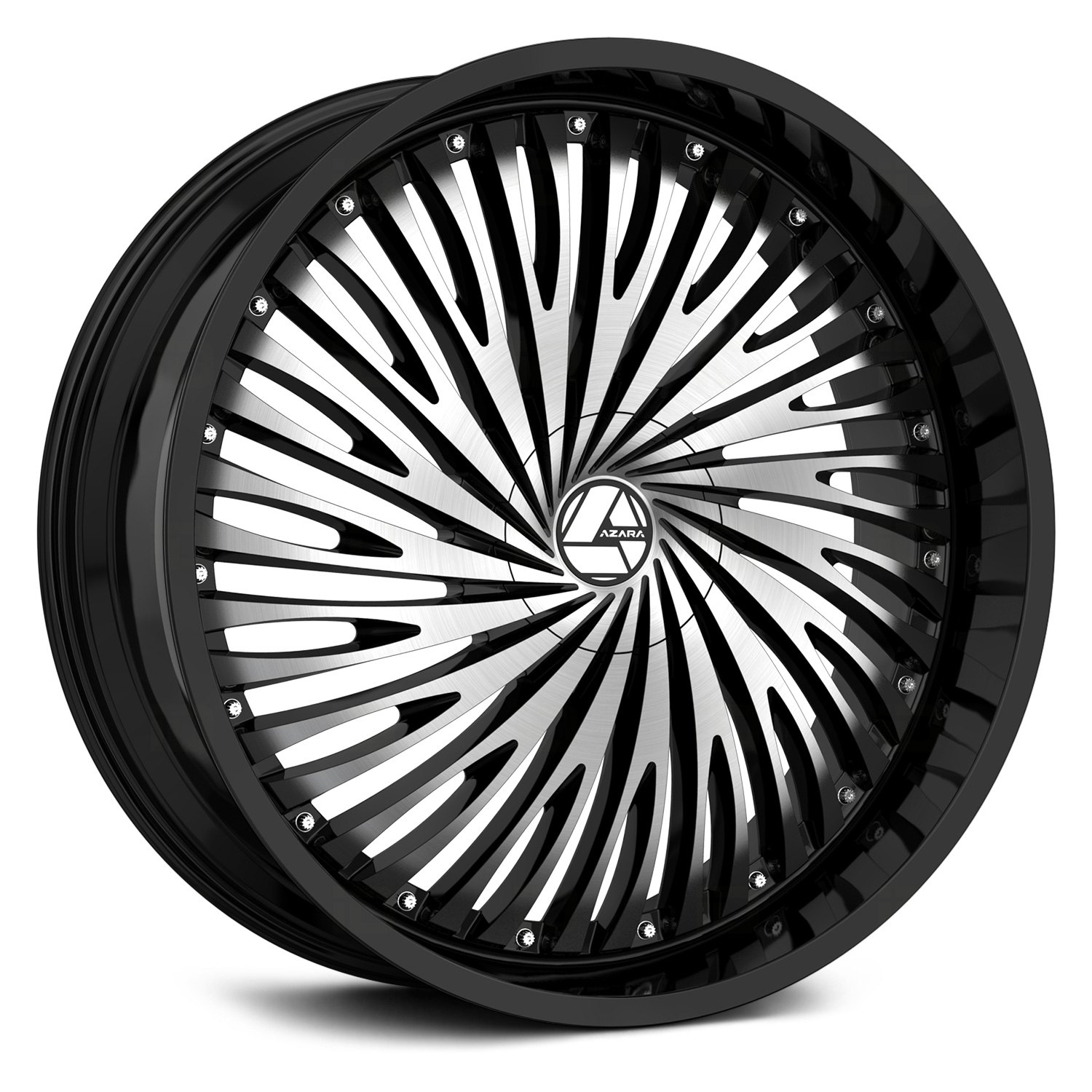 AZA-526 GLOSS BLACK MACHINED