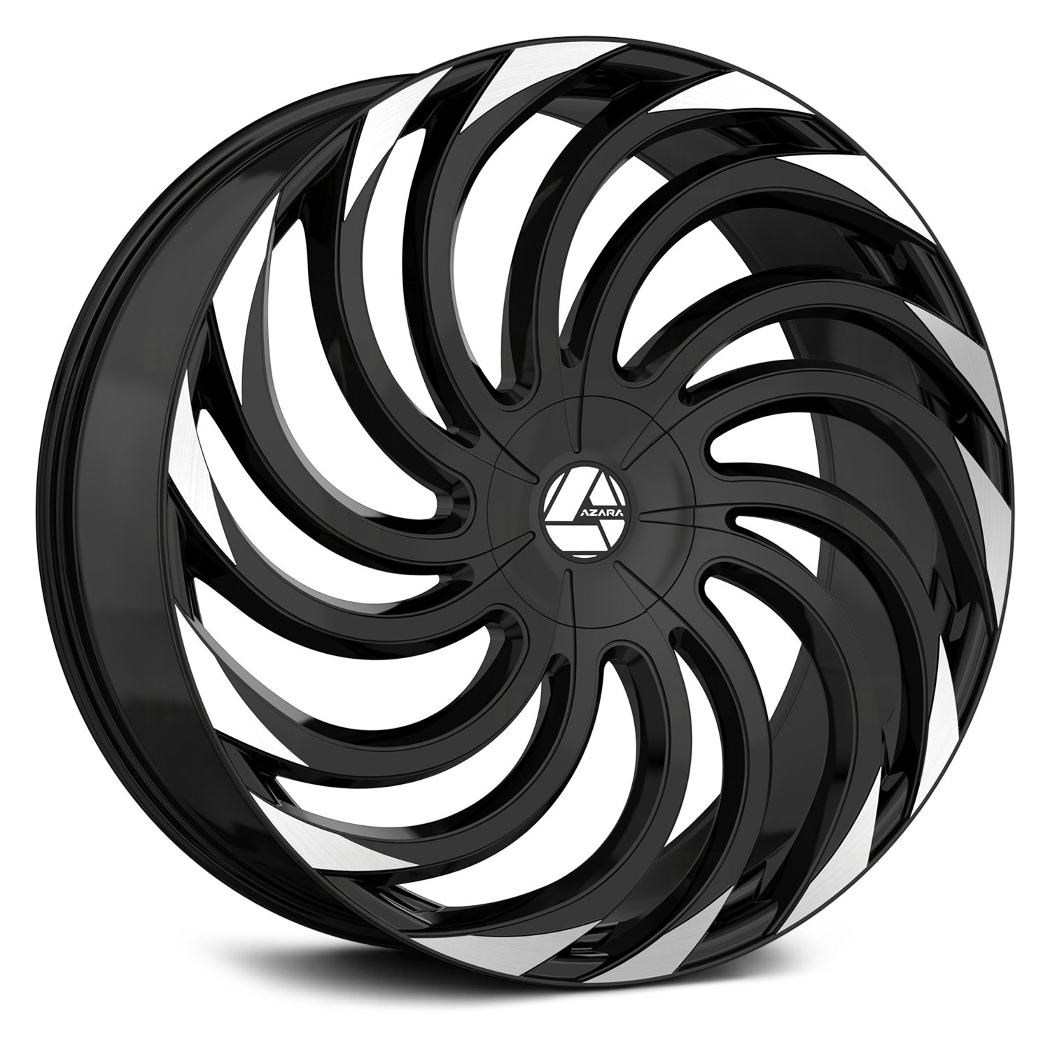 AZA-534 GLOSS BLACK MACHINED