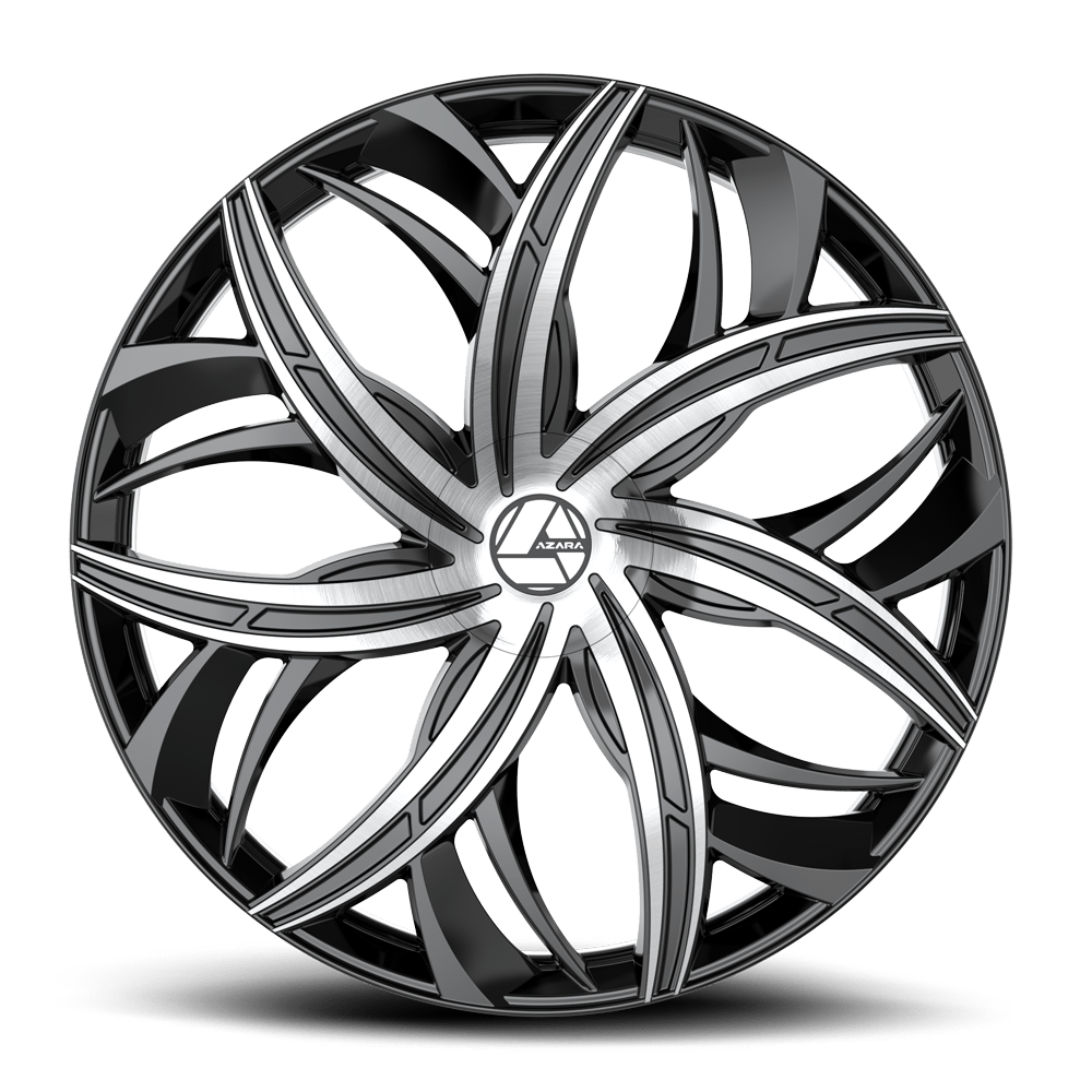 AZA-541 GLOSS BLACK MACHINED